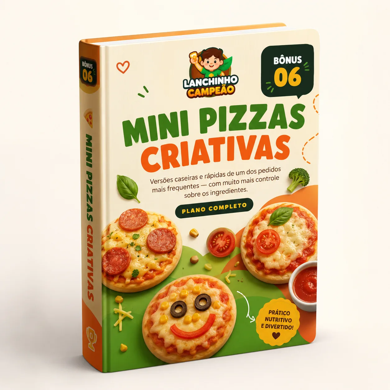 Bônus: Mini Pizzas Criativas